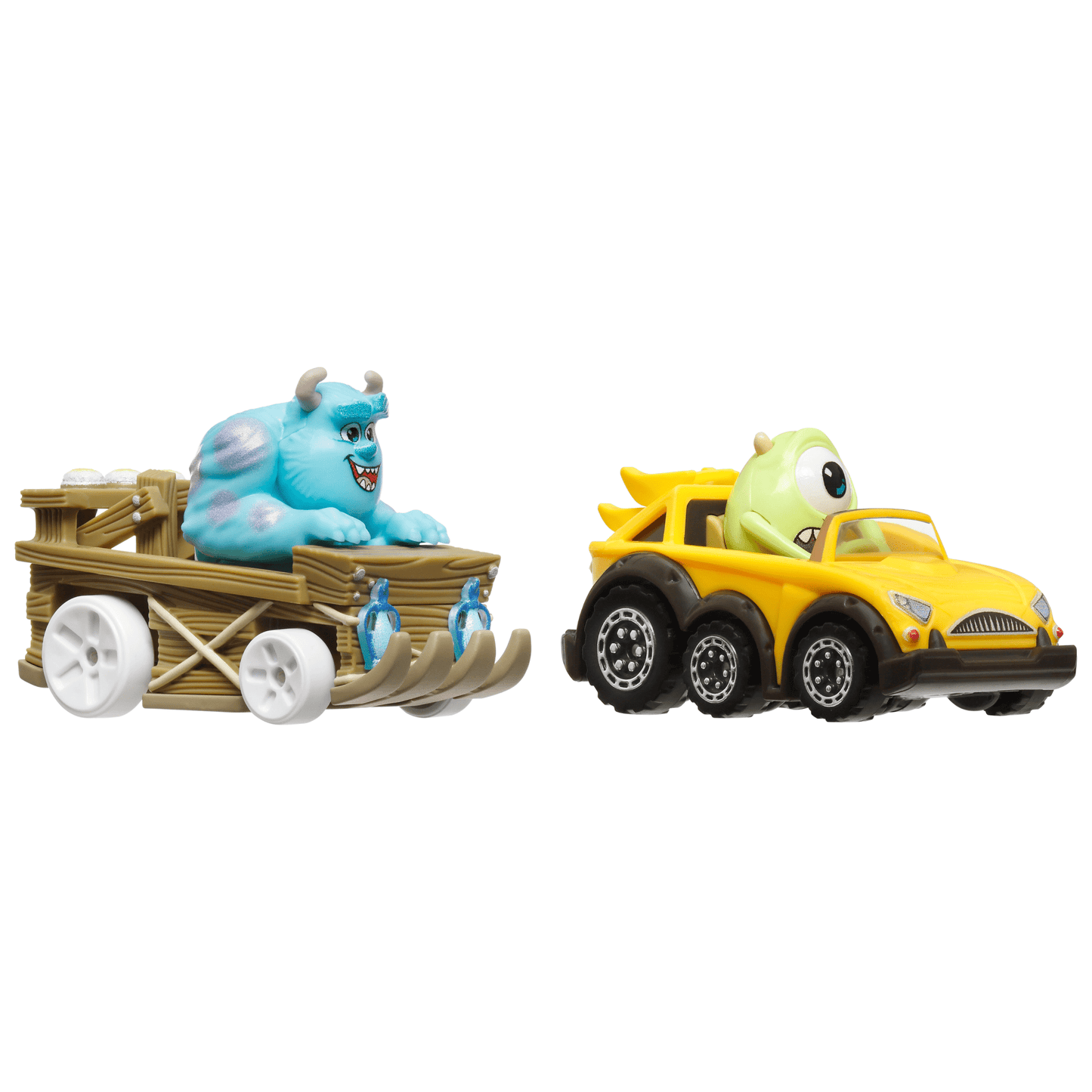 Hot Wheels RacerVerse Vehículo de Juguete Mike y Sulley