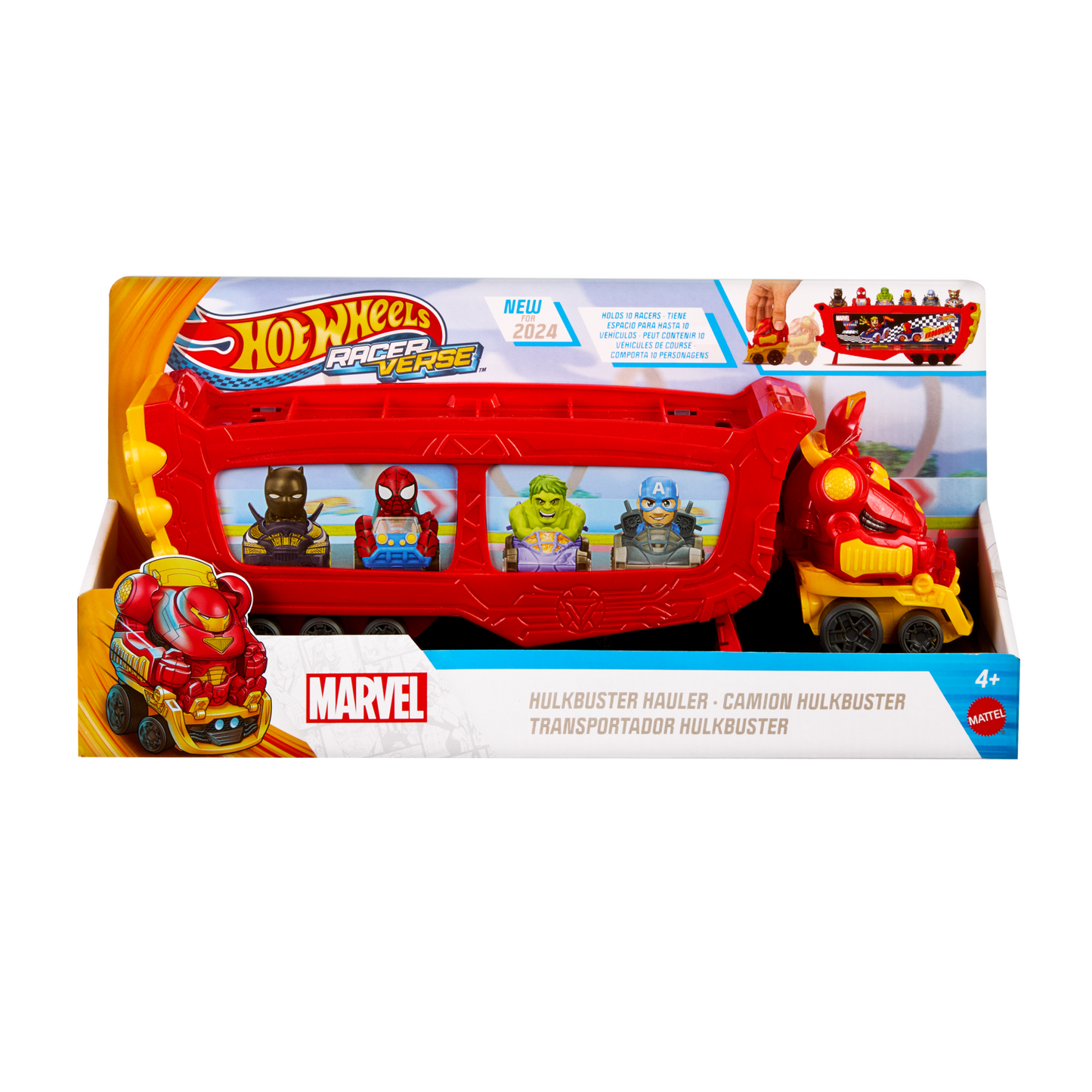 Hot Wheels Racerverse Marvel Camion Hulkbuster, Fig. Non Amovible