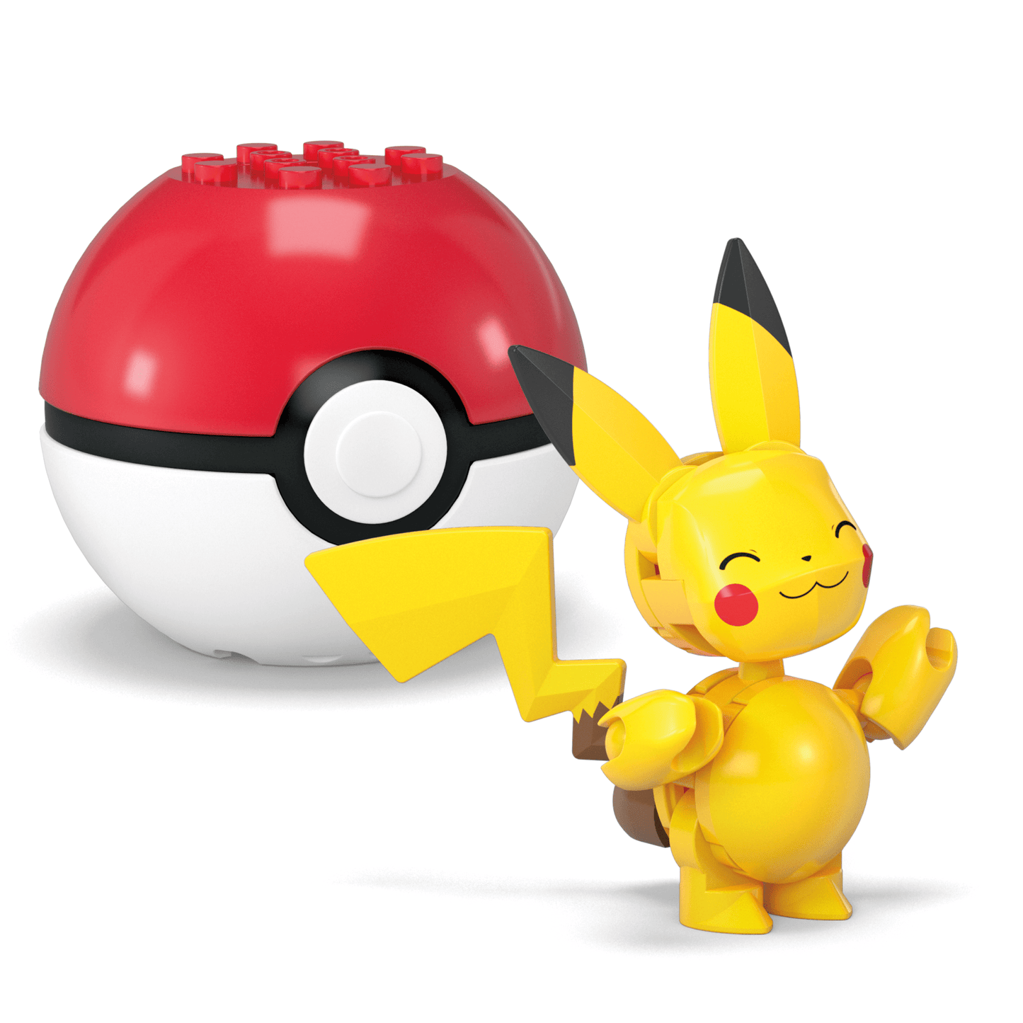 MEGA Pokémon Pikachu & Zubat Building Toy Kit, 2 Action Figures (40 Pieces) For Kids
