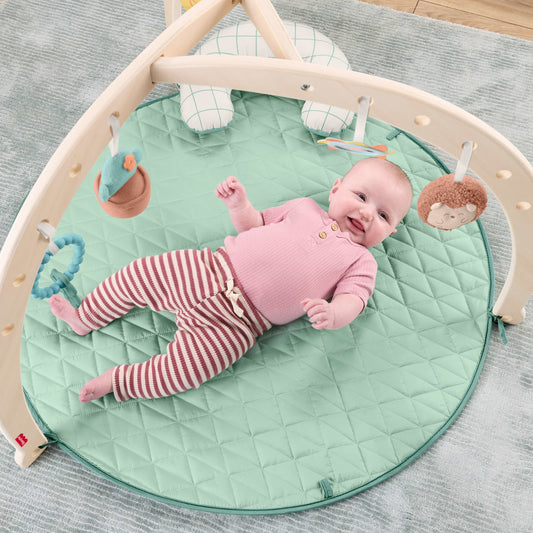 Fisher-Price  Tapis D’Activités de Luxe en Bois, Jouets de Développ.