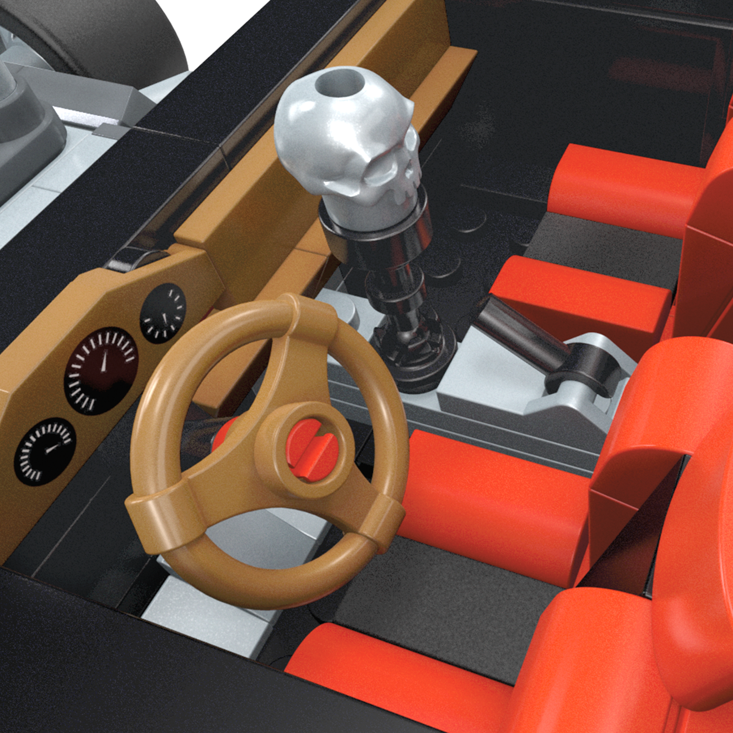 Mega  Hot Wheels  Coffret de Construction  Bone Shaker
