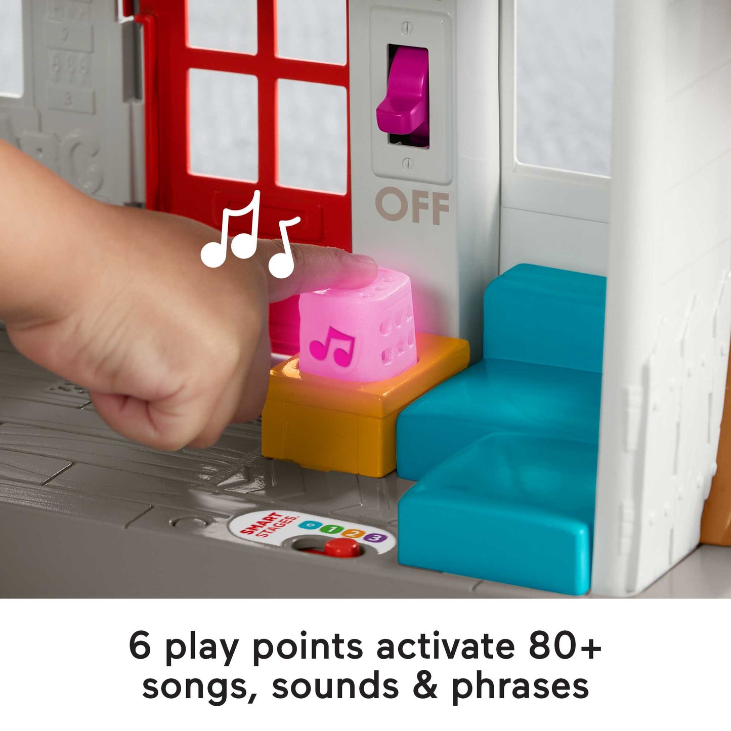 Little People Toddler Learning Toy, Playset With Figures And Music, Friends Together Play House
