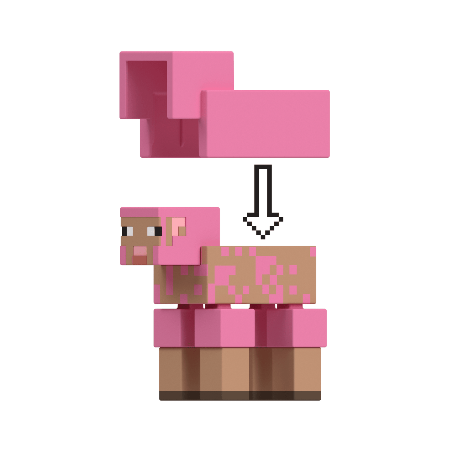 Minecraft Figurines Articulées et Acc. Échelle 8,26Cm Collection