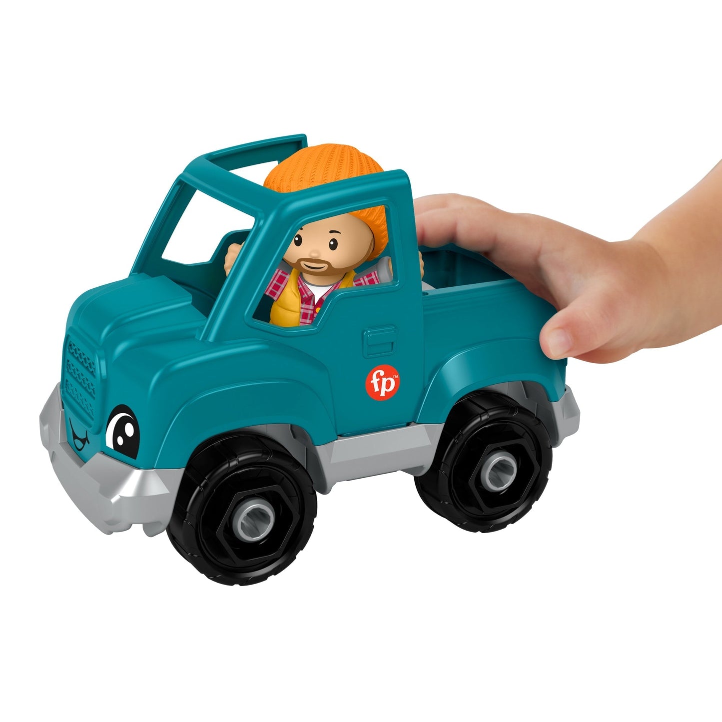 Fisher-Price Little People Pick-Up Truck Toy & Figure Set For Toddlers, 2 Pieces