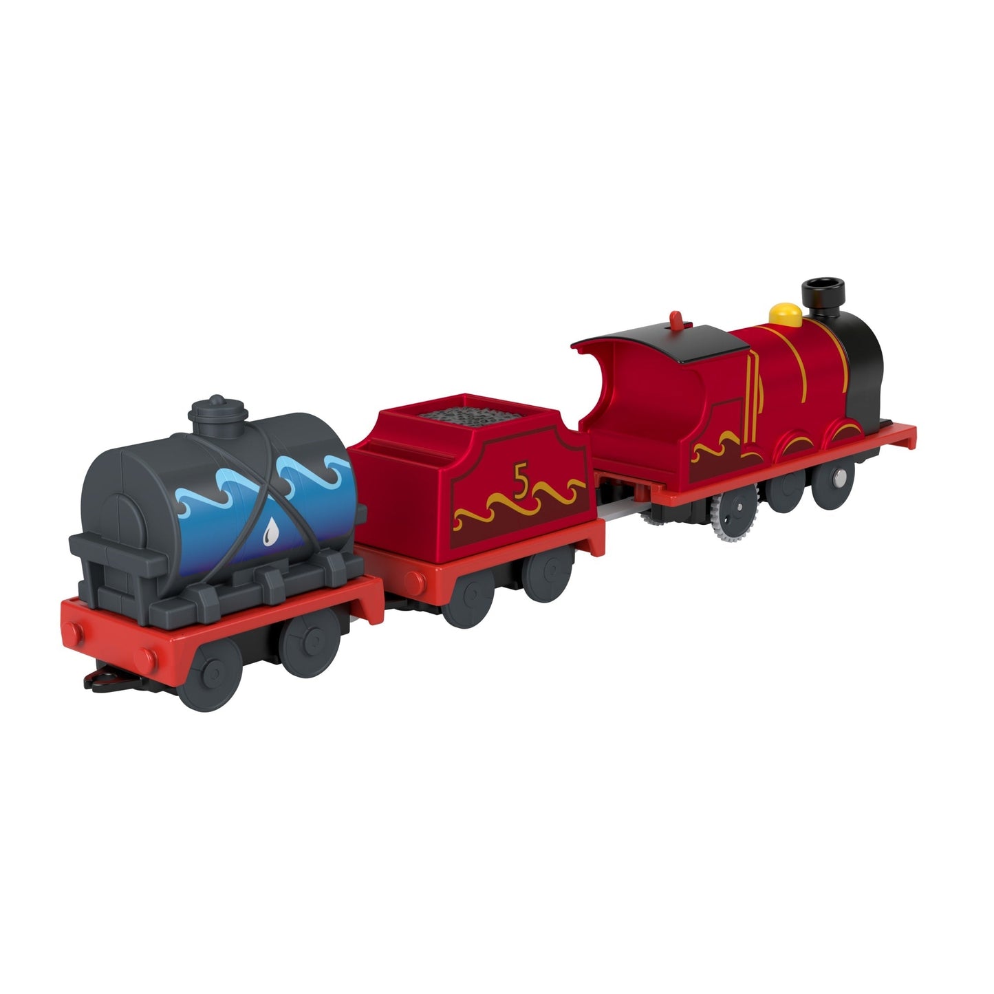 Thomas et ses Amis Locomotive et Wagons James Cuve Qui Éclabousse