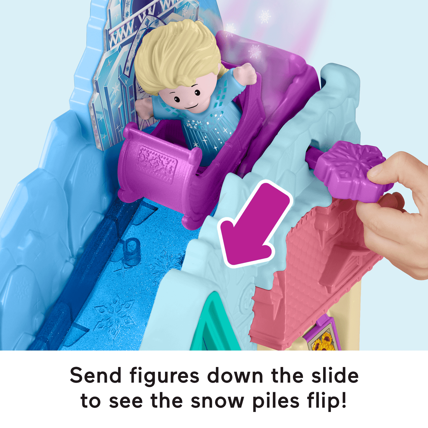 Disney Frozen Arendelle Sledding Adventures Little People Toddler Playset With 2 Figures