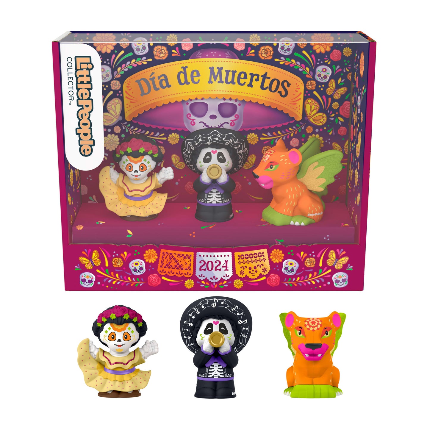 Little People Collector Día De Muertos Special Edition Set For Adults & Fans, 3 Figures