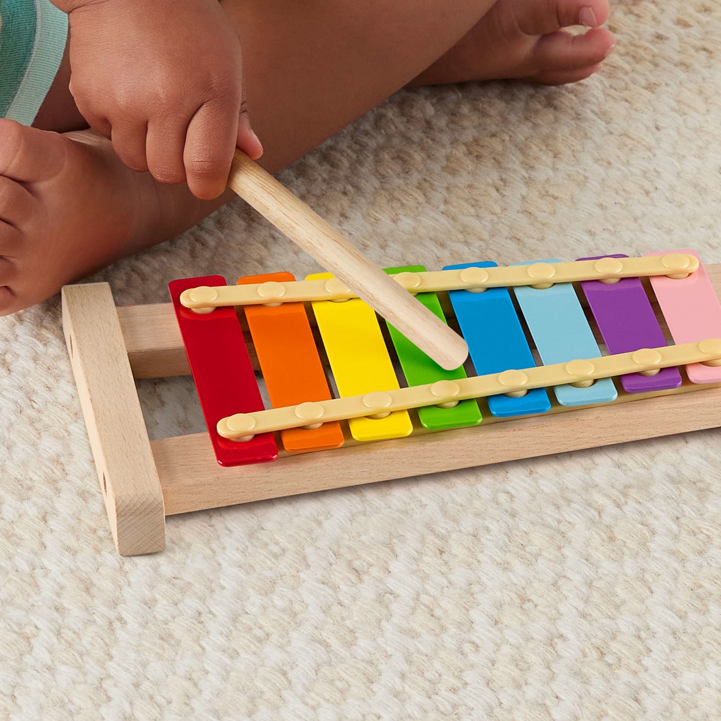 Fisher-Price® Xylophone en Bois, 2Éléments en Bois