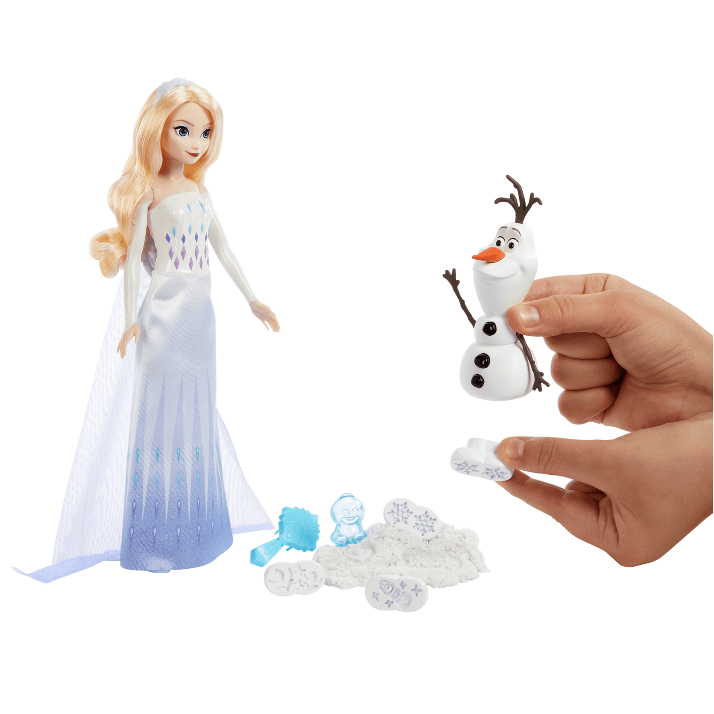 Disney  La Reine des Neiges  Aventures D’Elsa et D’Olaf, 4Tampons