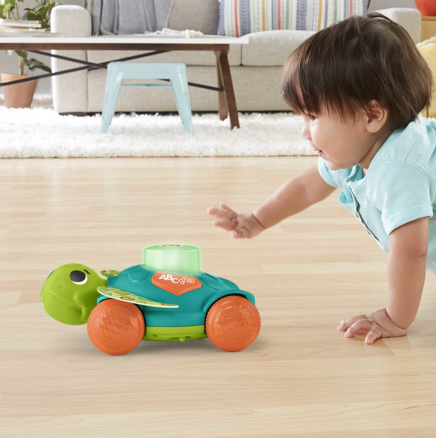 Fisher-Price Linkimals Tortue de Mer S’Asseoir et Ramper