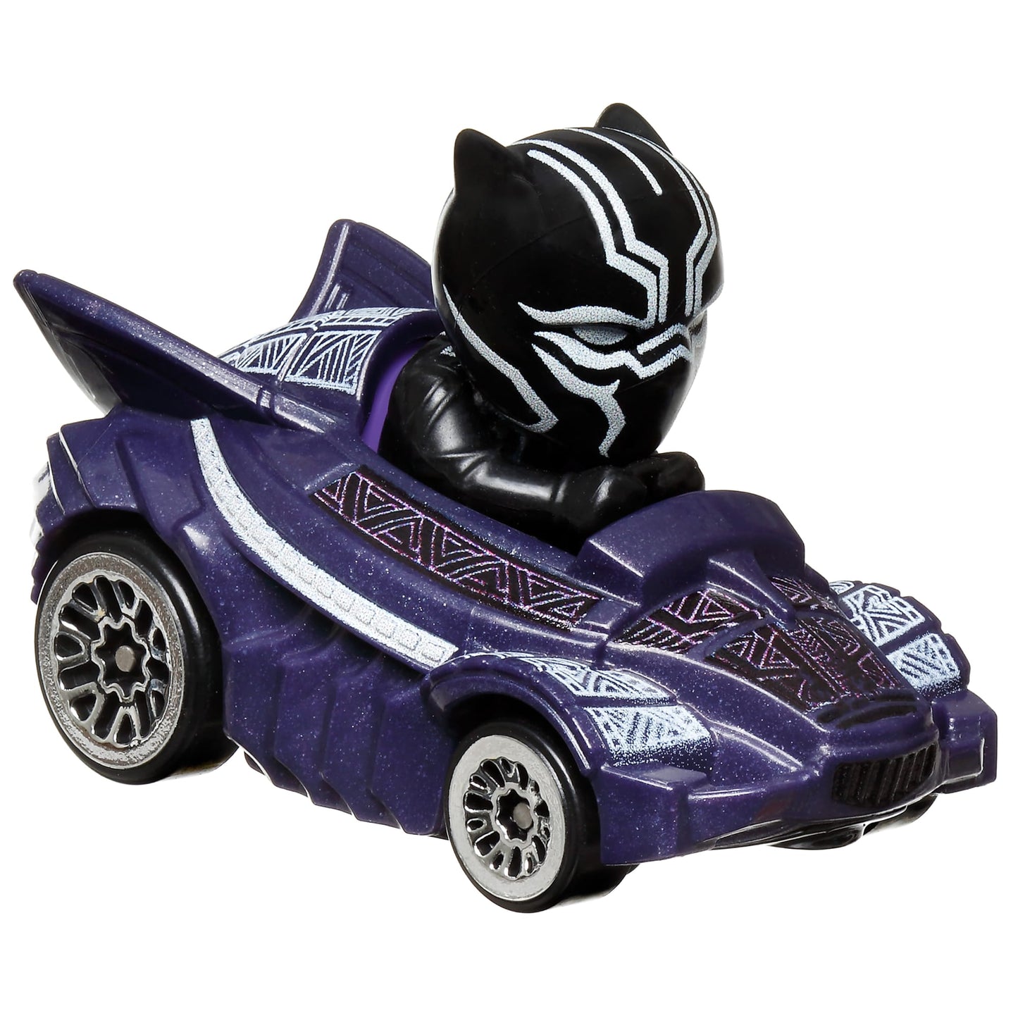 Hot Wheels RacerVerse Veículo de Brinquedo Black Panther no Jet