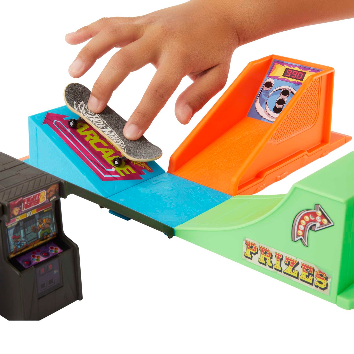 Hot Wheels Skate Pista de Juguete Set Arcade