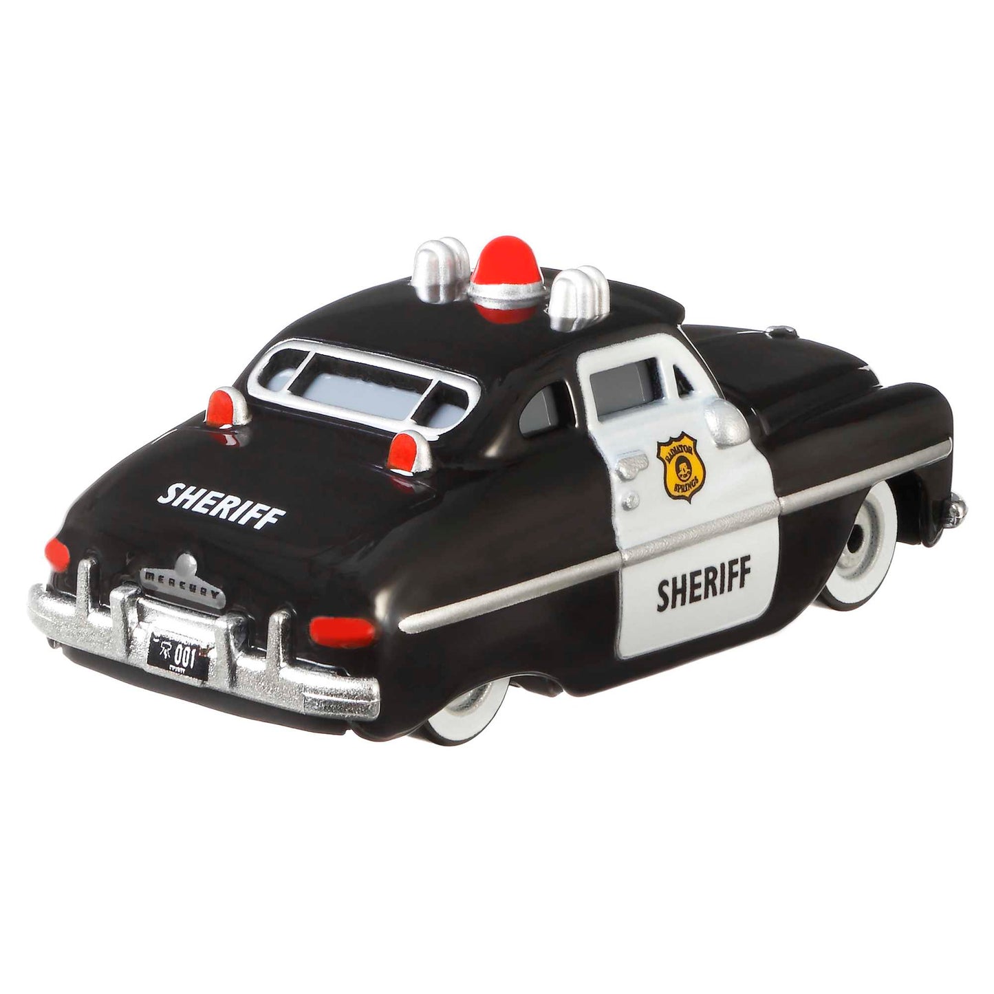 Cars de Disney y Pixar Diecast Vehículo de Juguete Sheriff
