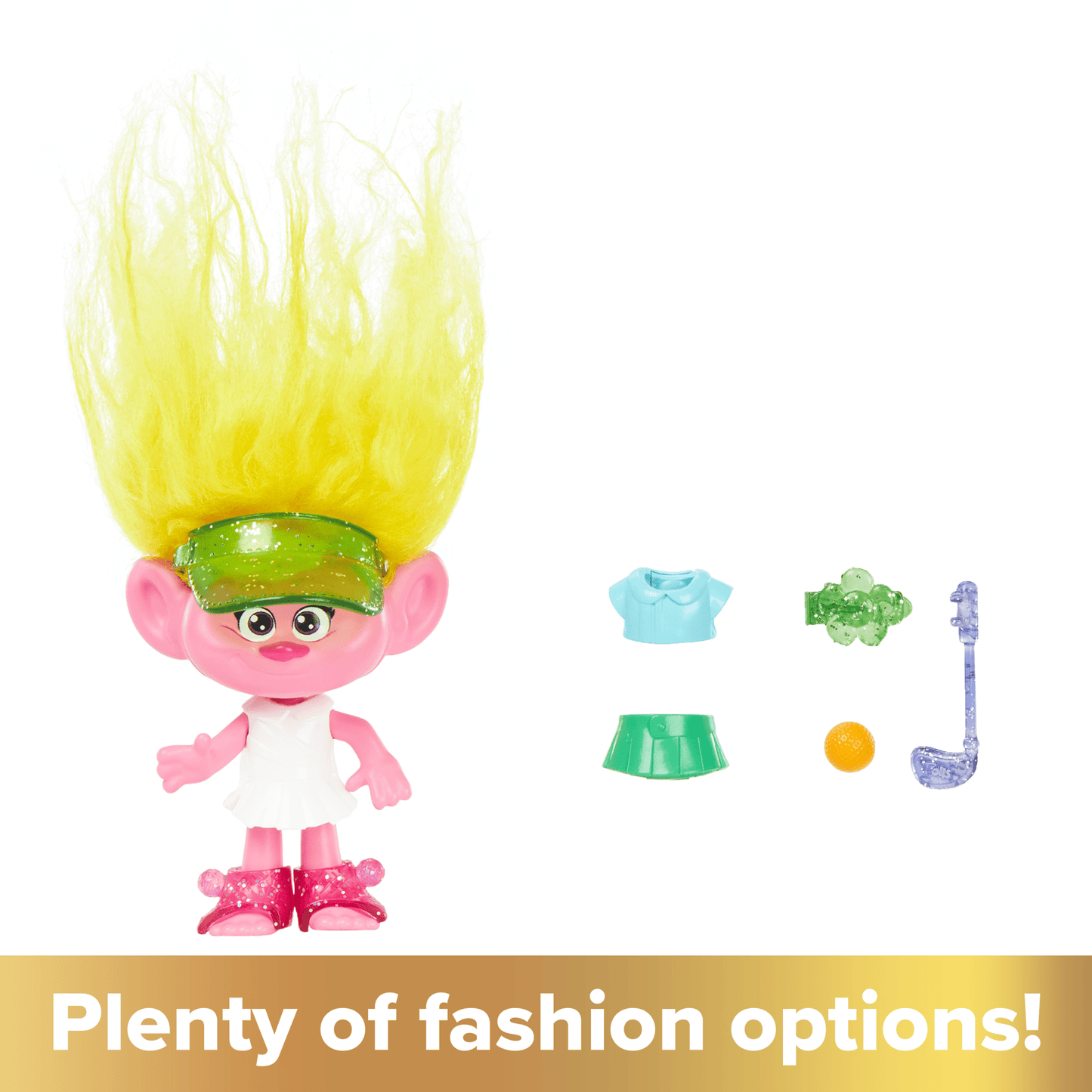 Dreamworks Trolls Band Together Hair Pops Viva Small Doll & Accessories, Toys inspired By The Movie