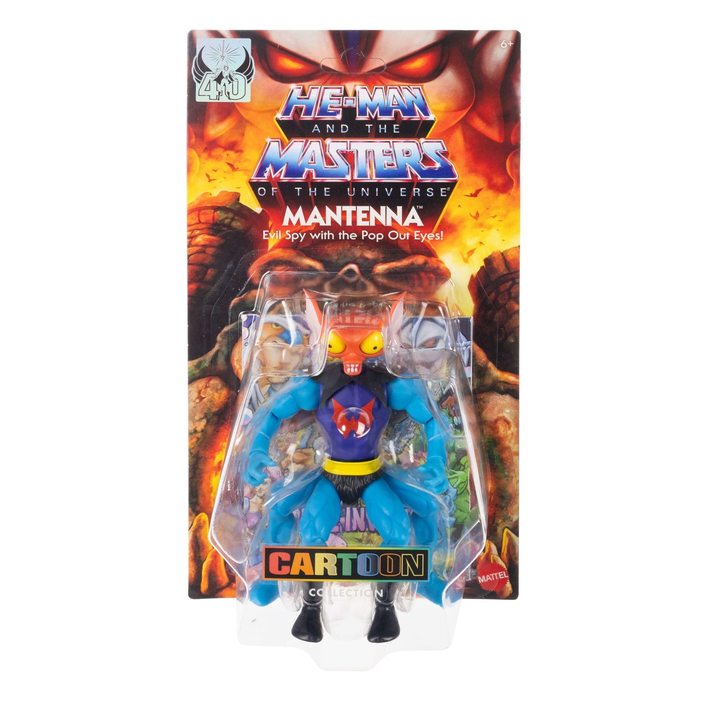 Masters of the Universe Origins Figura de Ação Cartoon Collection Mantenna de 5.5 polegadas
