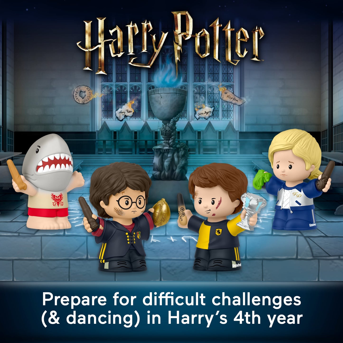 Little People Collector Harry Potter And The Goblet Of Fire Special Edition Set, 4 Figures