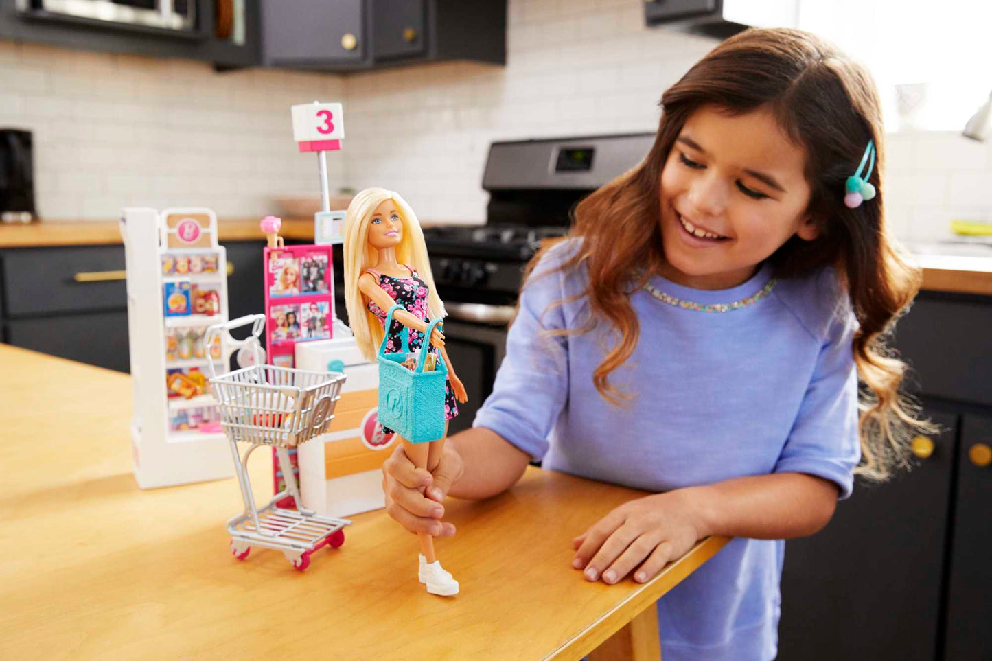 Barbie Set de Juego Supermercado con Muñeca