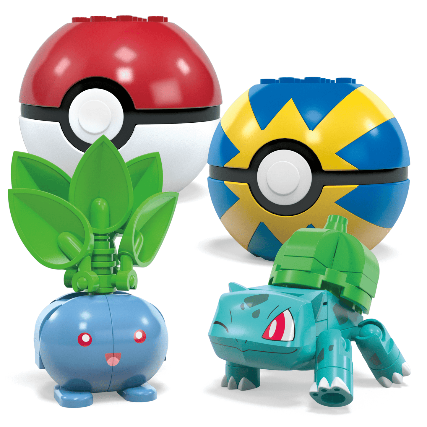 MEGA Pokémon Juguete de Construcción Colección equipo de Pokémon tipo planta