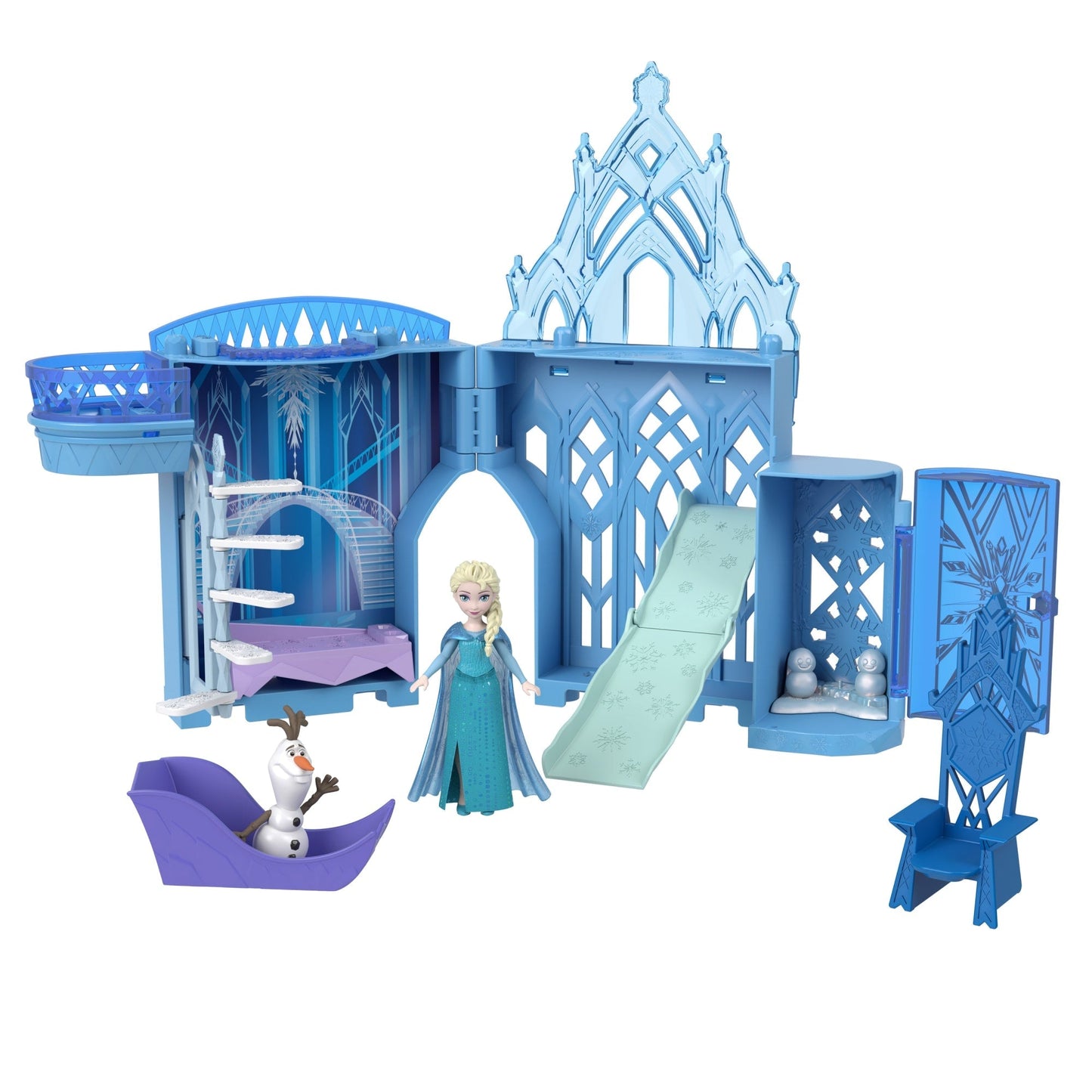 Disney Frozen Casa de Bonecas Castelo da Elsa Empilhável