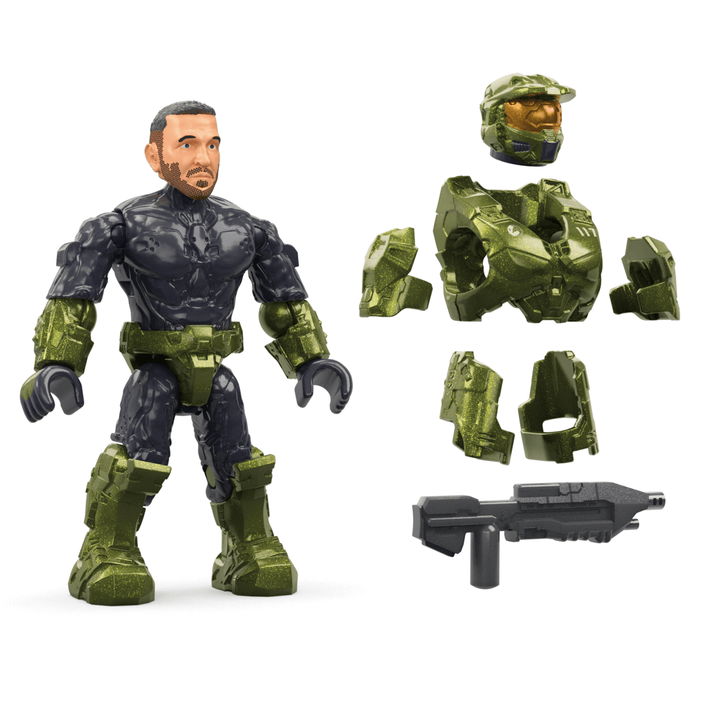 MEGA Halo Juguete de Construcción Warthog del FLEETCOM