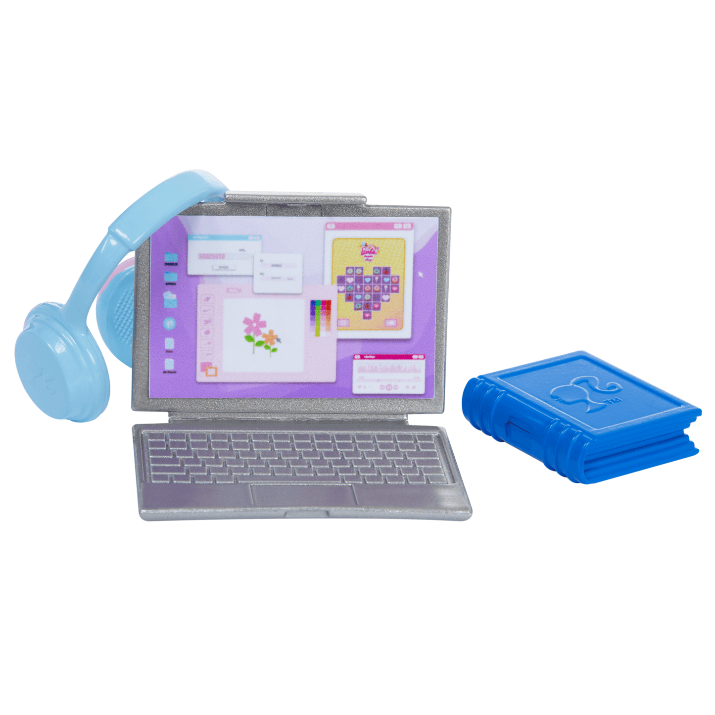Barbie-J’Aime L’École-Coffret Poupée Blonde en Tenue et 7Accessoires