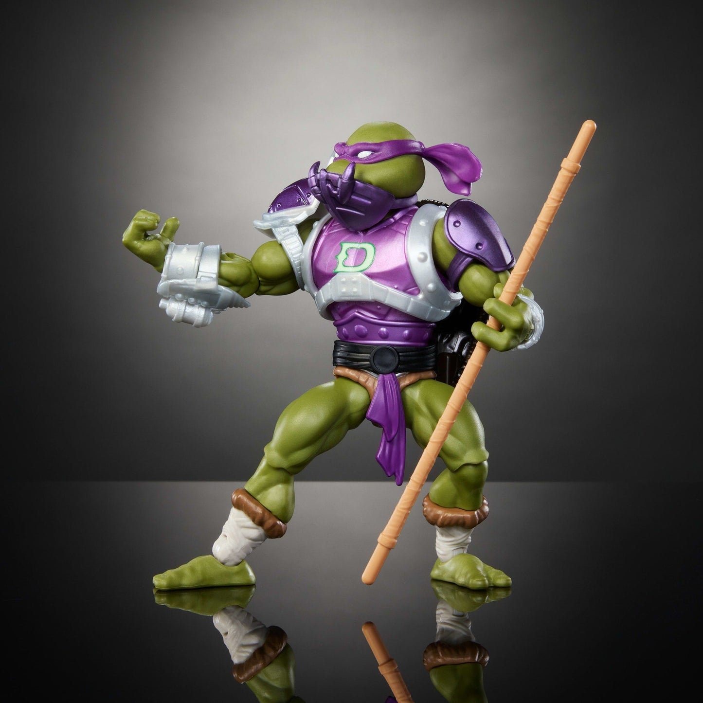 Masters of the Universe Tartarugas of Grayskull Figura de Ação Donatello de 5.5 pulgadas