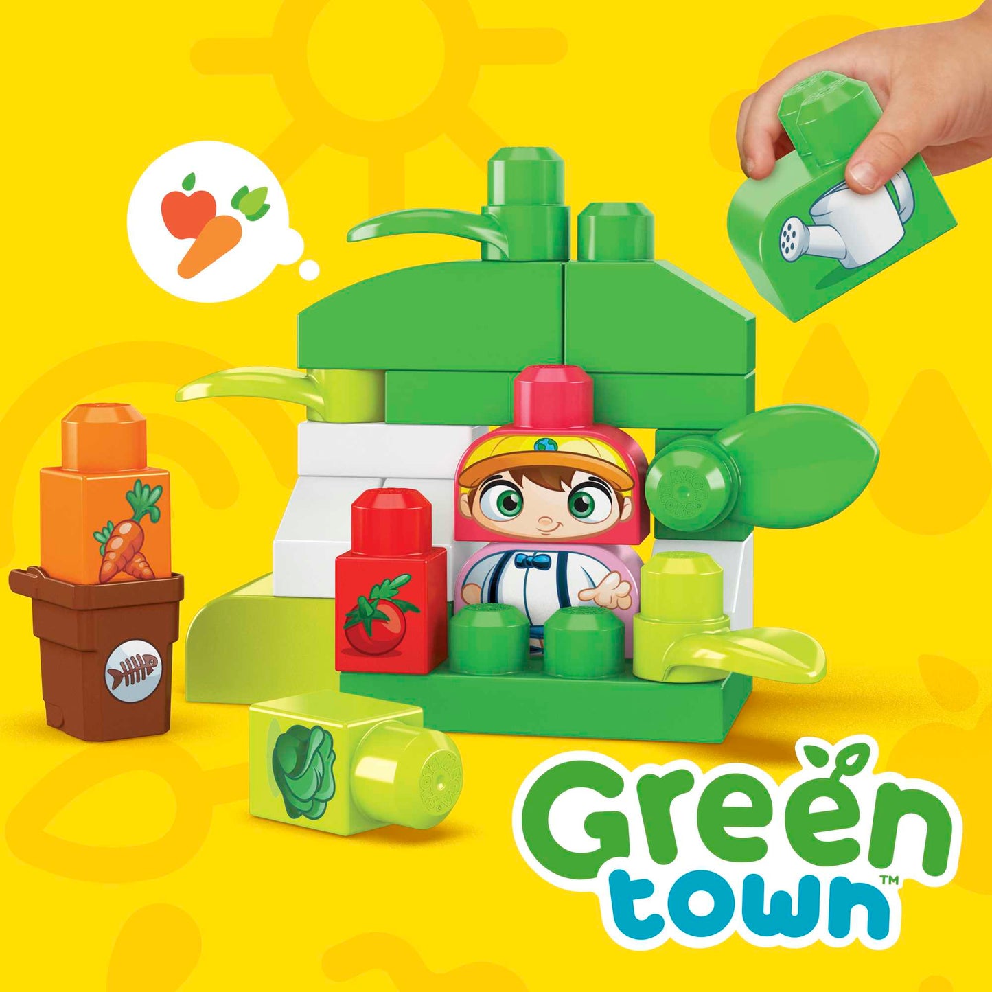 MEGA Bloks Green Town Build & Learn Eco House