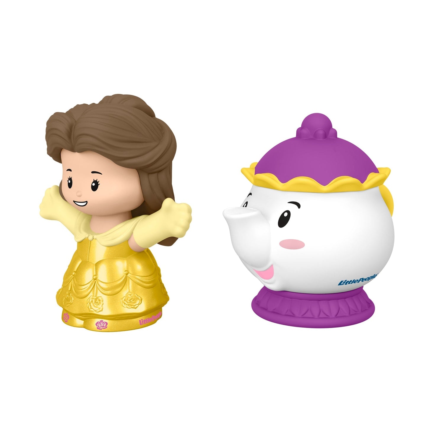 Little People Disney Princesa Juguete para Bebés Figuras de Bella y Potts