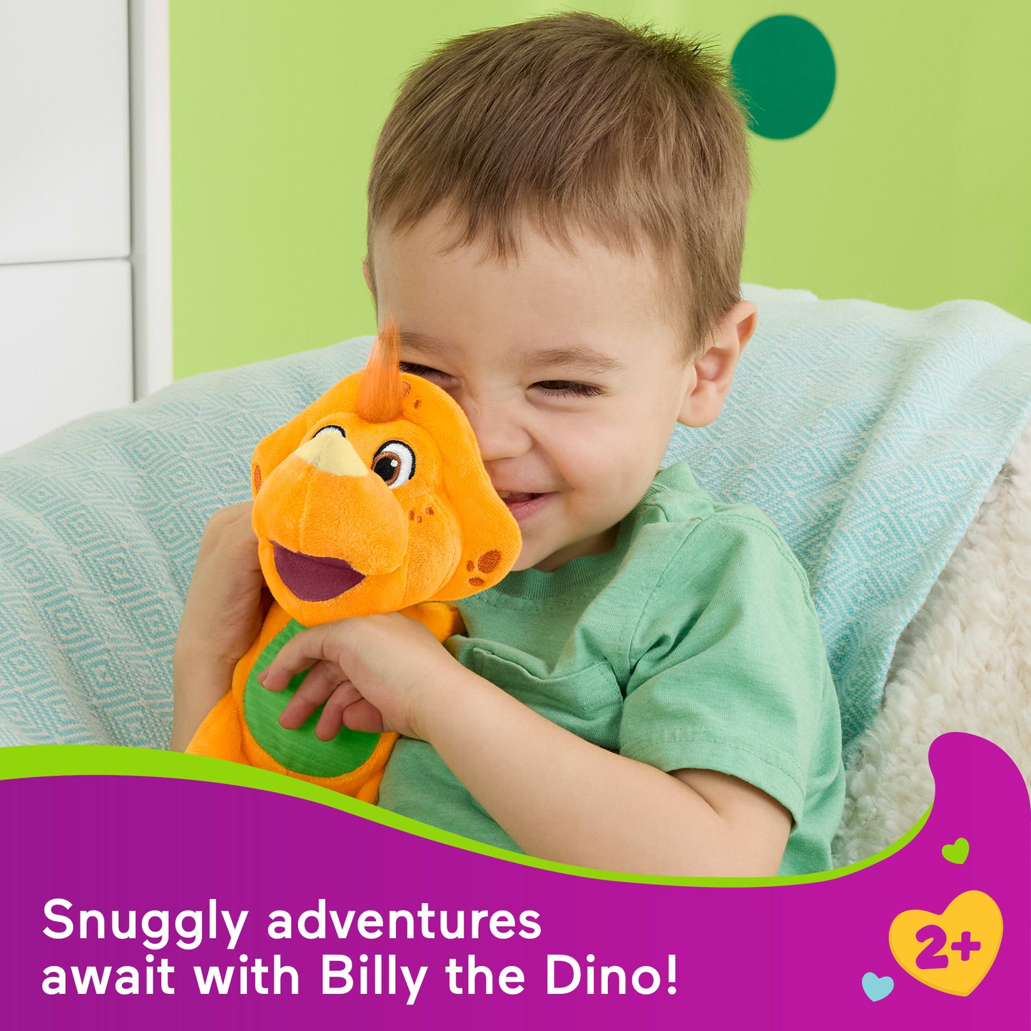 Fisher-Price Barney's World Plush Character Toy Collection For Toddlers & Kids, Styles May Vary