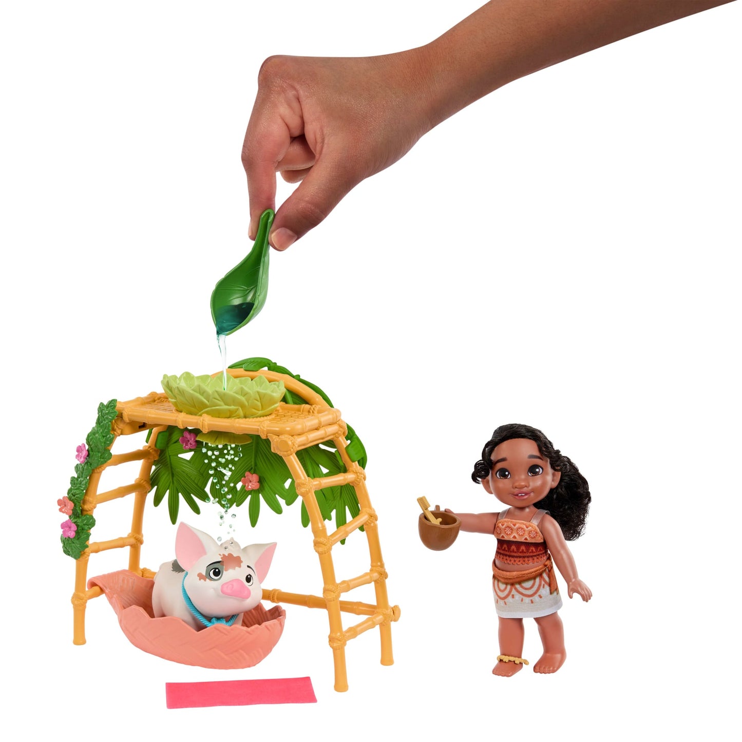 Disney Moana 2 Simea & Pua Bathtime Fun Playset, Fashion Doll & 10+ Accessories, Inspired By The Movie