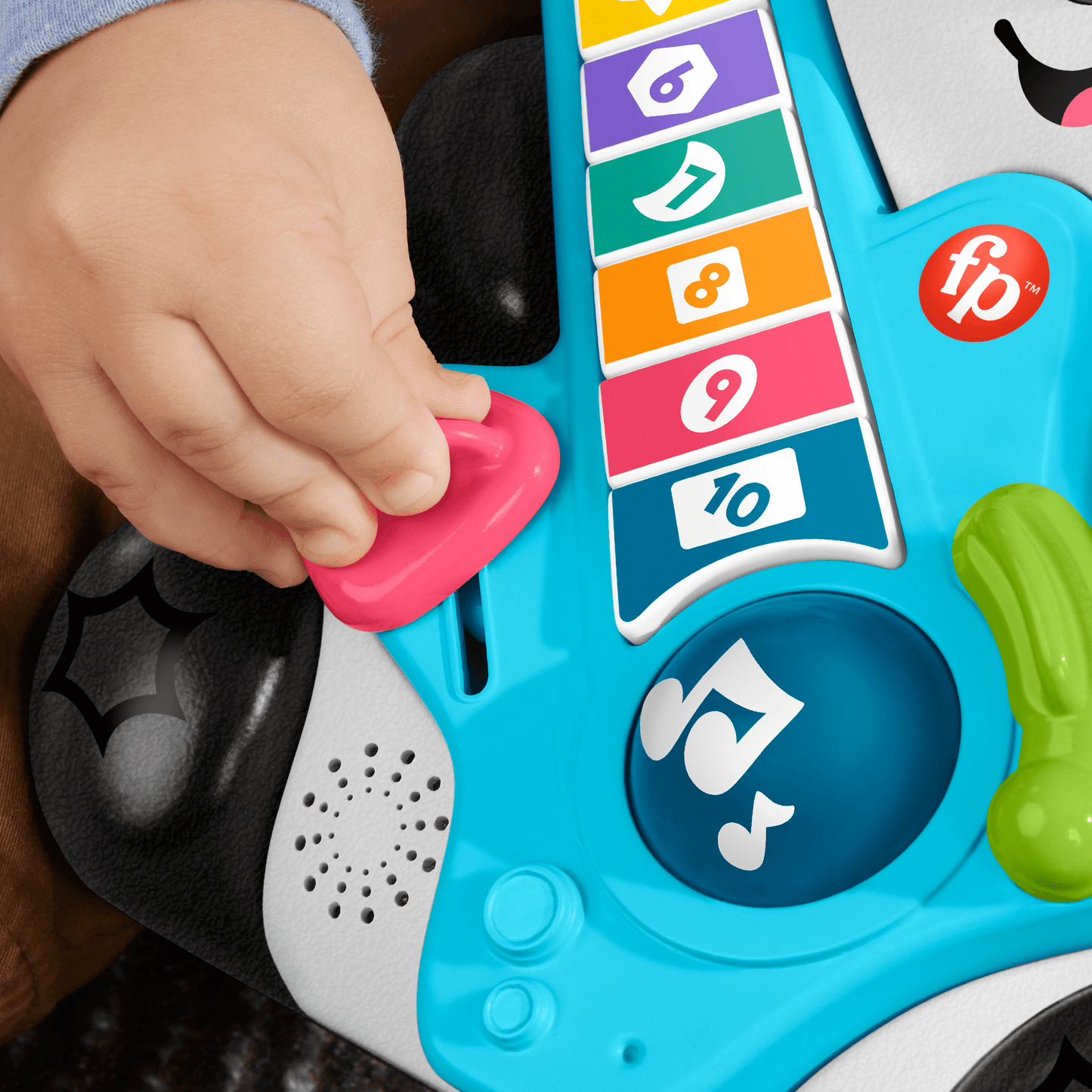 Fisher-Price Brinquedo para Bebês Esquadrão Musical Panda Vamos Contar Juntos
