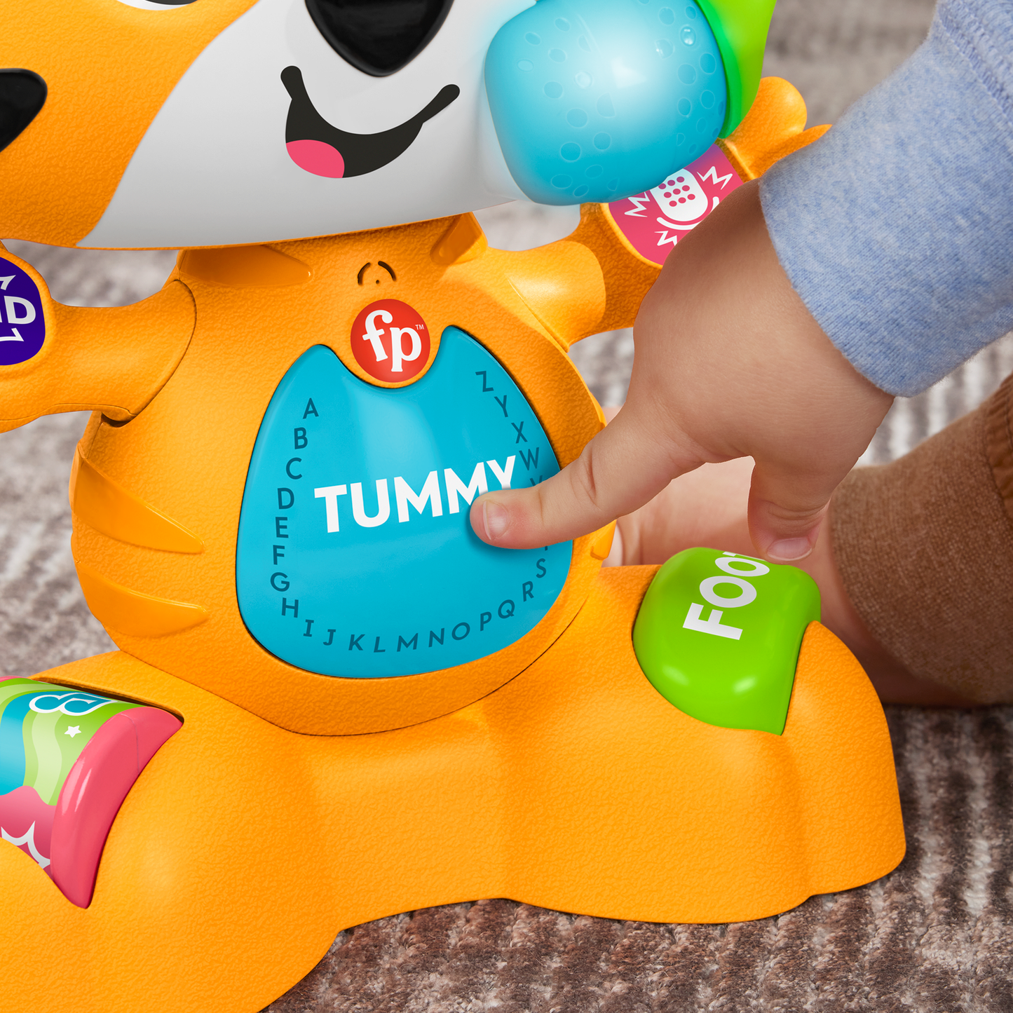 Fisher-Price Brinquedo para Bebês Esquadrão Musical Tigre Cante Comigo