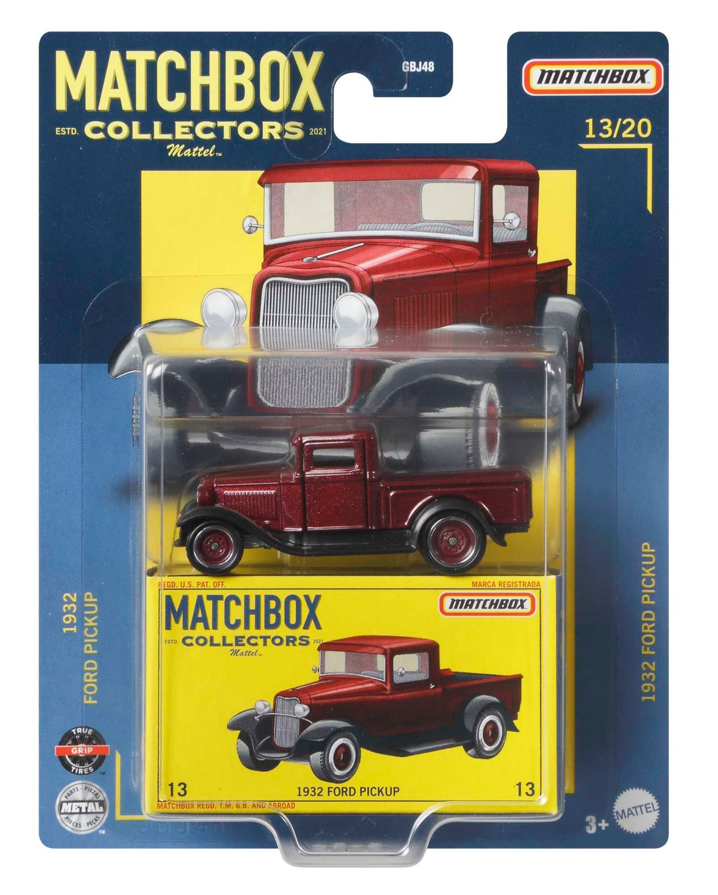 Matchbox Toy Car Or Truck, 1:64 Scale Die-Cast Premium Collector Vehicle