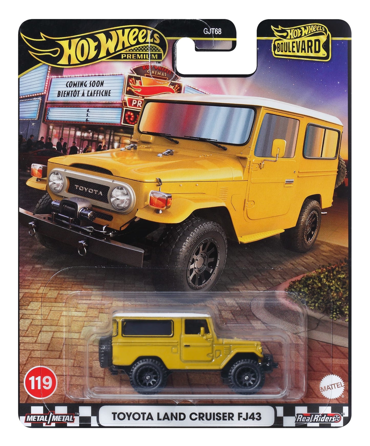 Hot Wheels Collector Vehículo de Colección Toyota Land Cruiser FJ43
