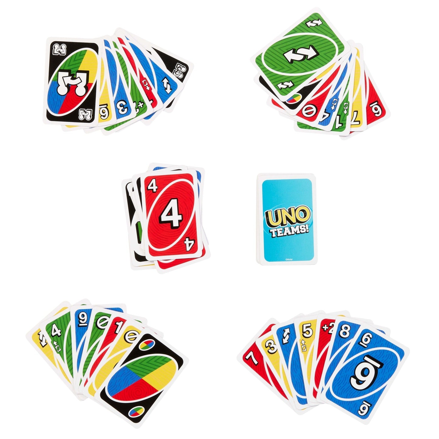 UNO Jogo de Cartas Teams