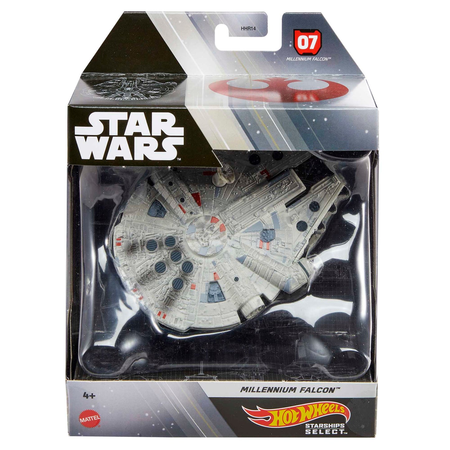 Hot Wheels Collector Veículo de Brinquedo Star Wars Falcão do Milênio