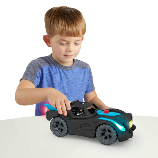 Imaginext DC Super Friends Vehículo de Juguete Batimóvil Luces y Sonido
