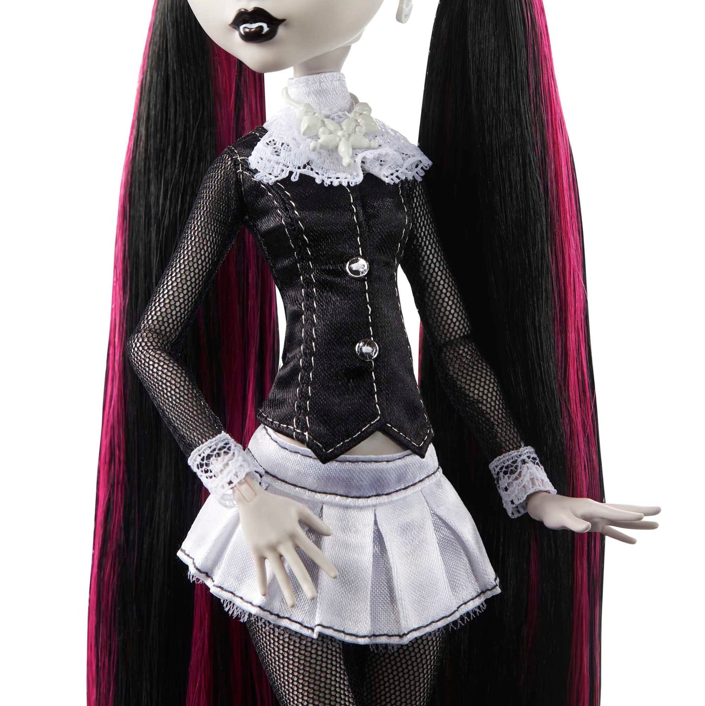 Monster High-Poupée Draculaura-Poupée en Noir et Blanc Avec Posters
