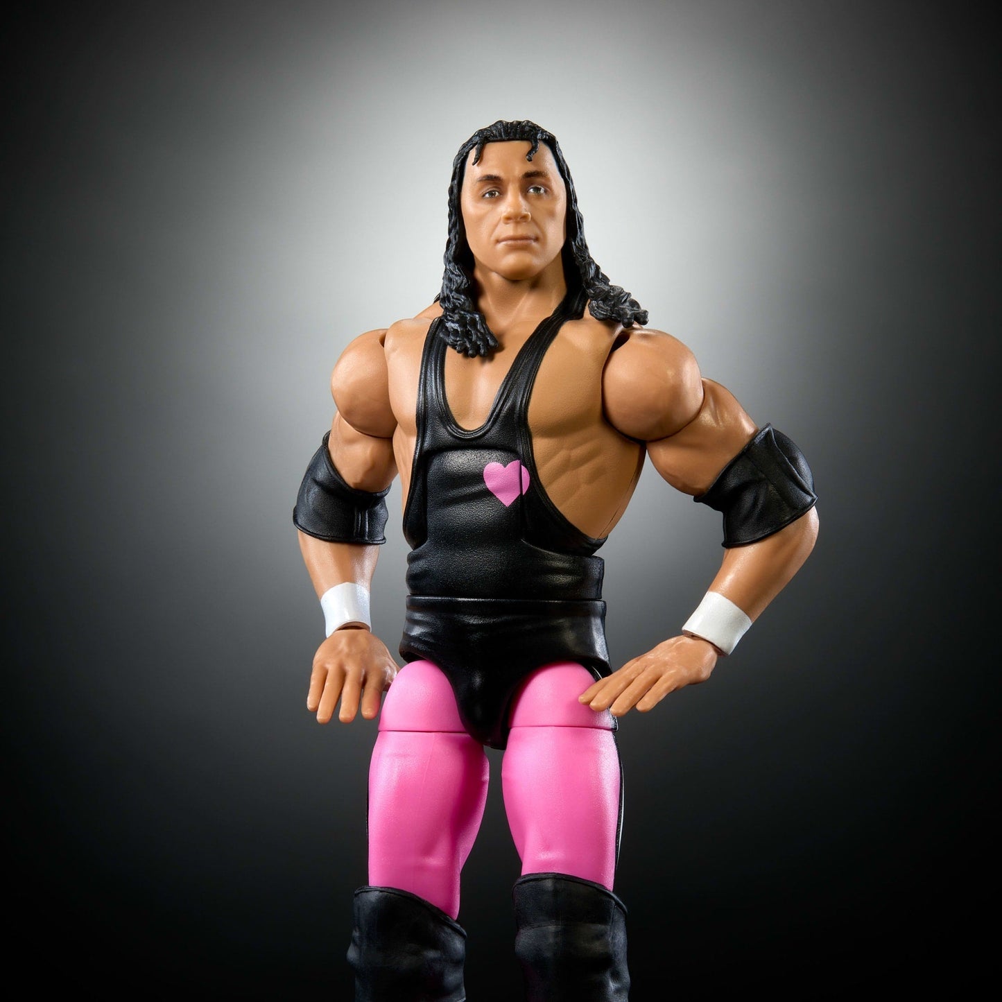 WWE Elite Collection Premium Live EVent Bret Hart Action Figure Set, Wrestlemania Collectible
