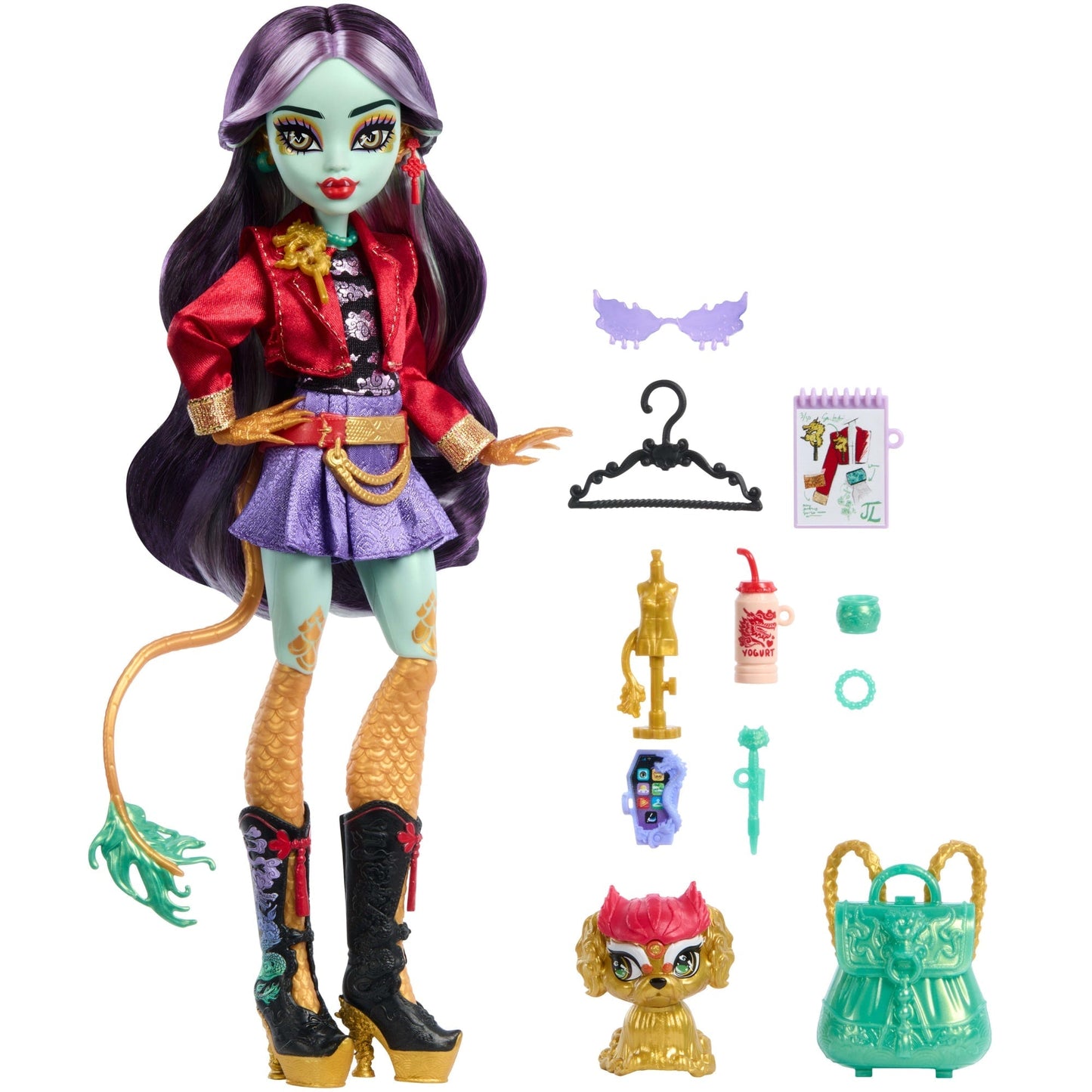 Monster High Boneca Jinafire Long