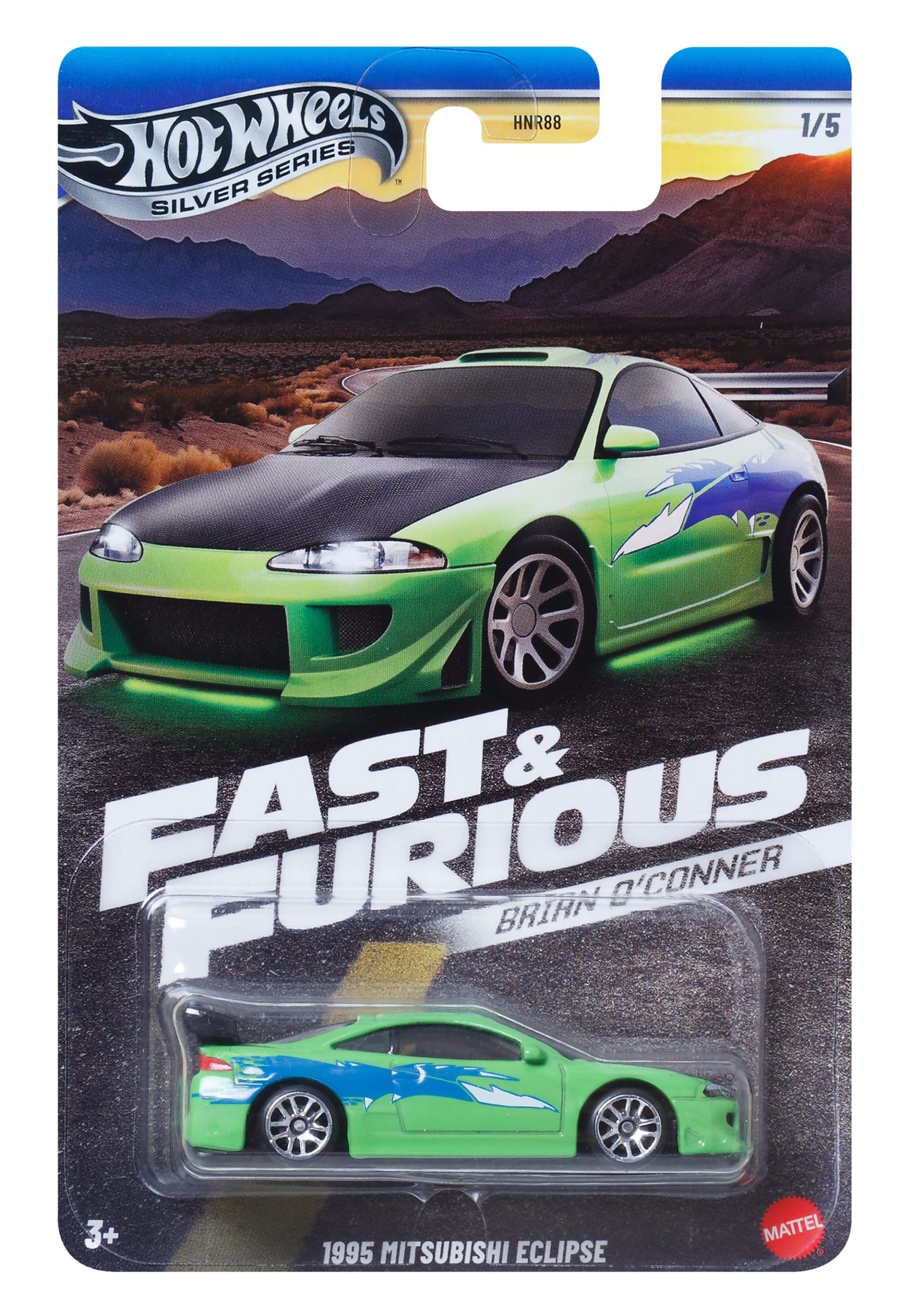 Hot Wheels Collector Vehículo de Colección Fast & Furious 95 Mitsubishi Eclipse