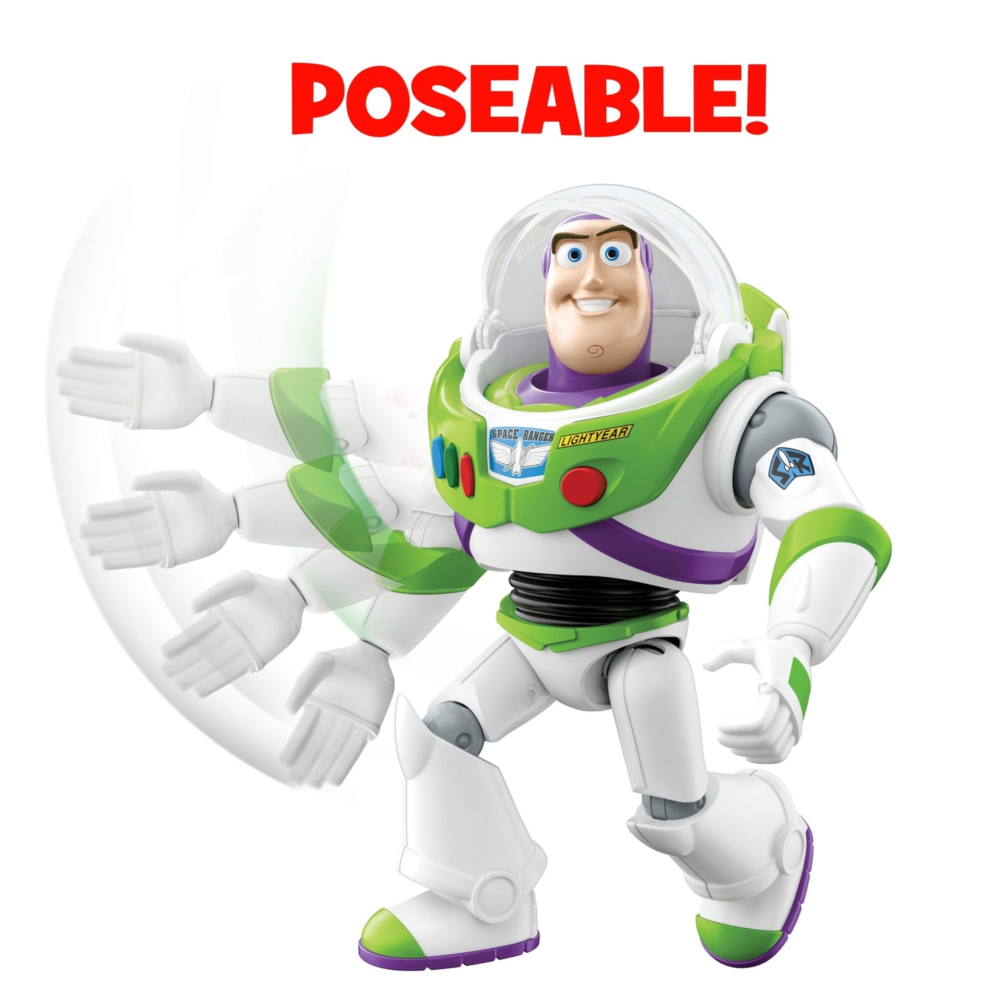 Disney Pixar Toy Story Action Chop Buzz Lightyear 10-inch Figure
