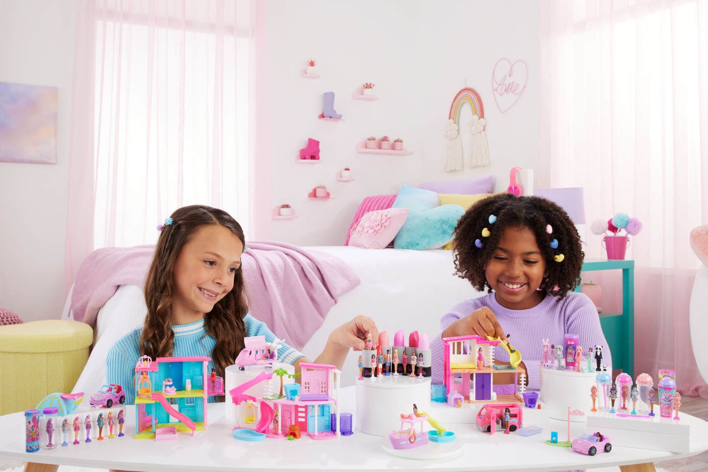 Barbie Mini BarbieLand Vehículo para Muñecas Avión de los Sueños