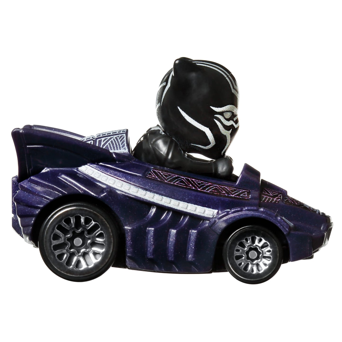 Hot Wheels RacerVerse Veículo de Brinquedo Black Panther no Jet