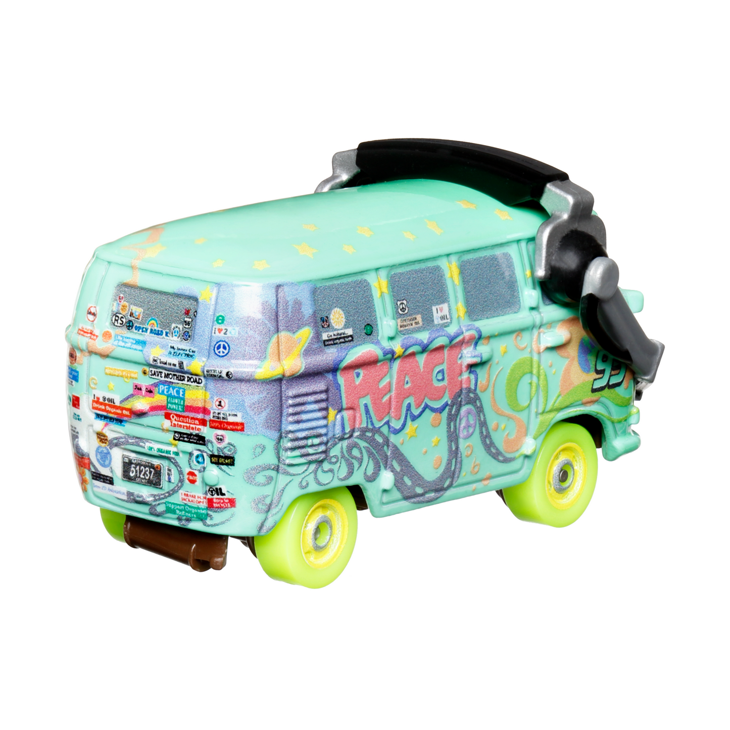 Disney And Pixar Cars Glow Racers Vehicles, Glow-in-The-Dark 1:55 Scale Die-Cast Toy Cars