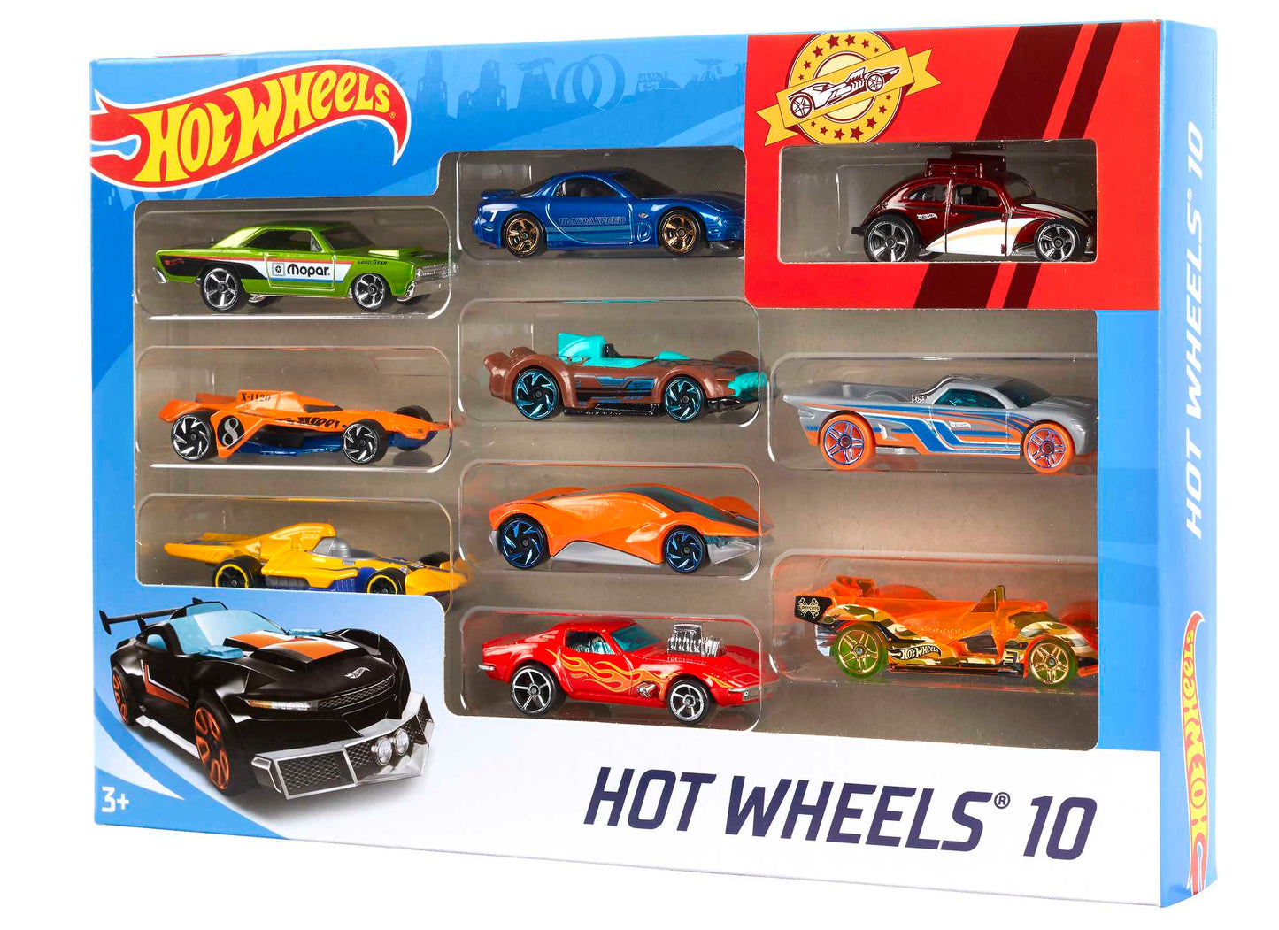Hot Wheels 10-Car Pack