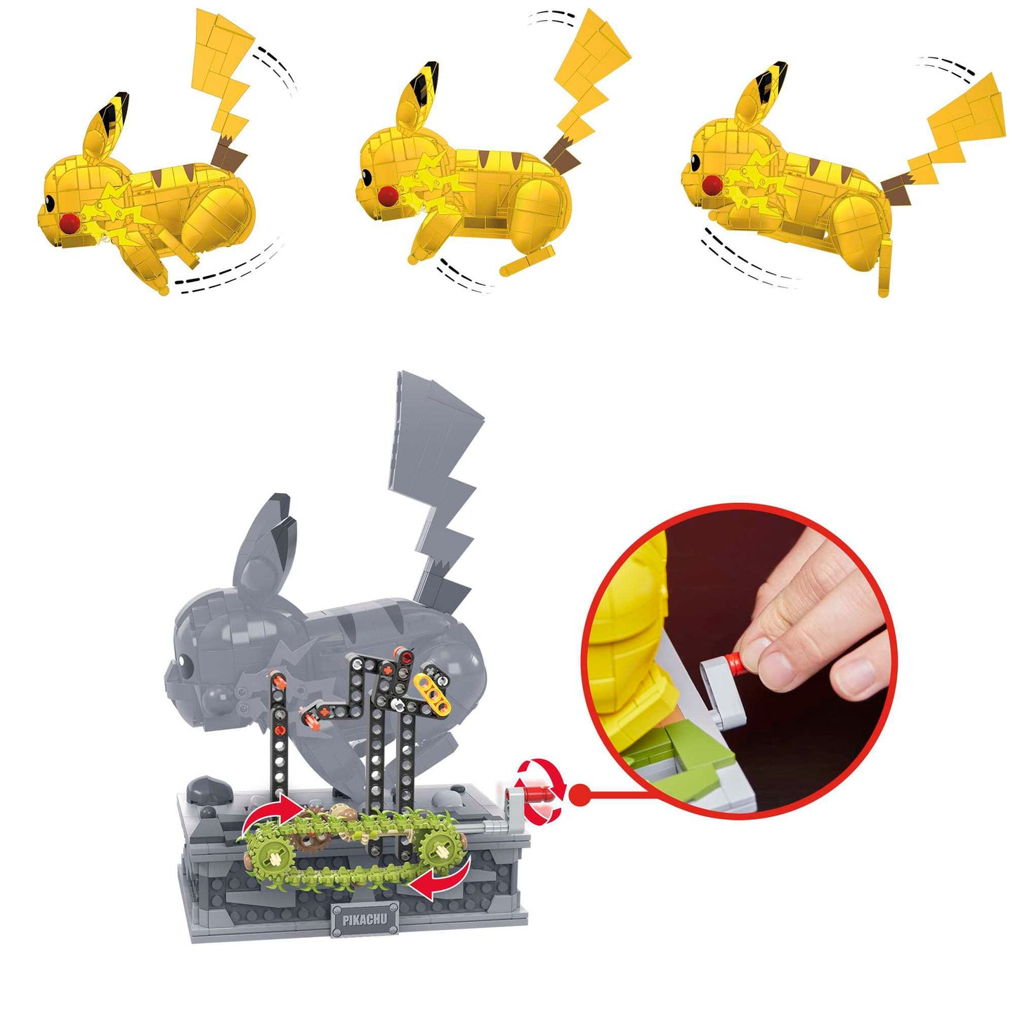 MEGA Pokémon Jogo de Construção Motion Pikachu