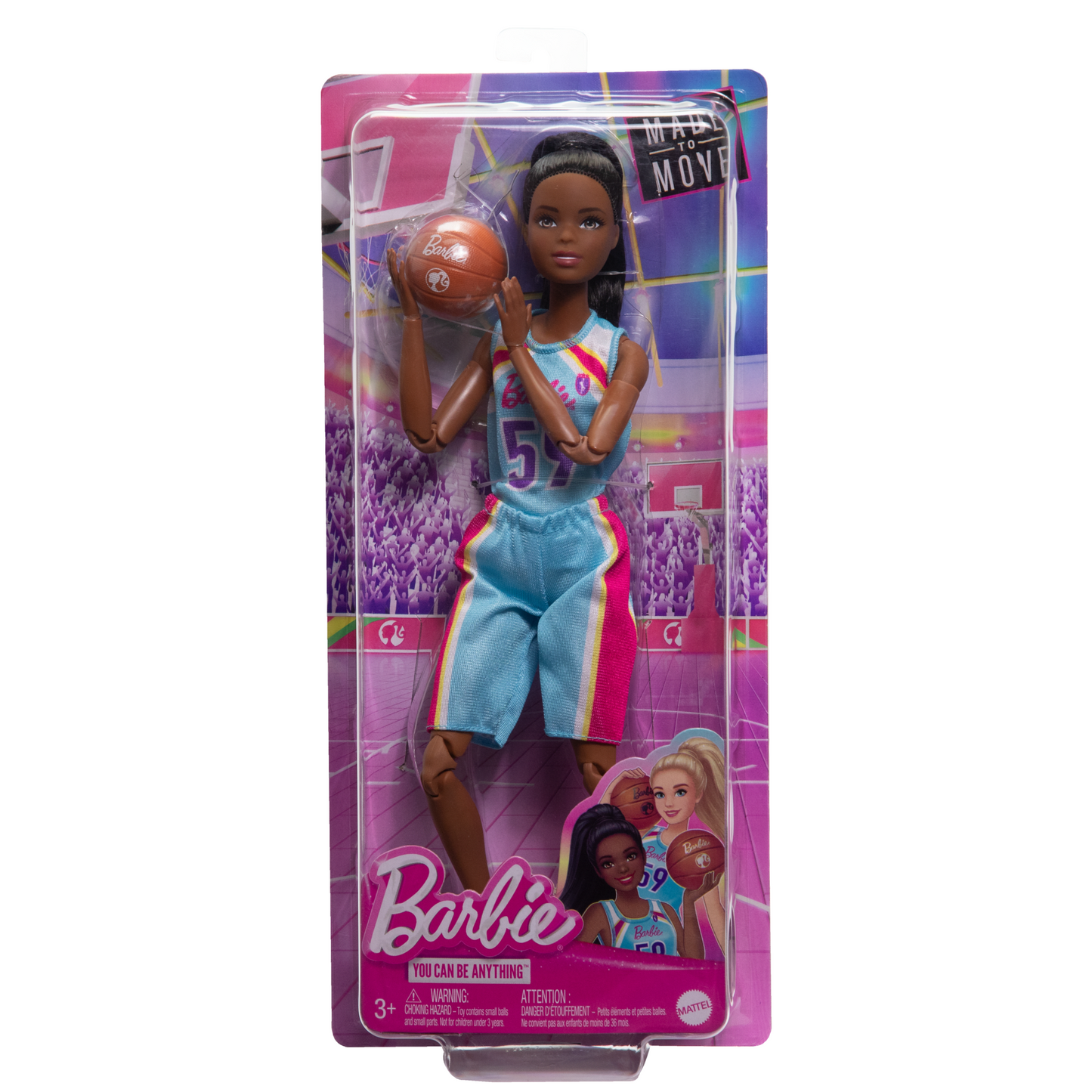 Barbie Profesiones Muñeca Jugadora de Baloncesto