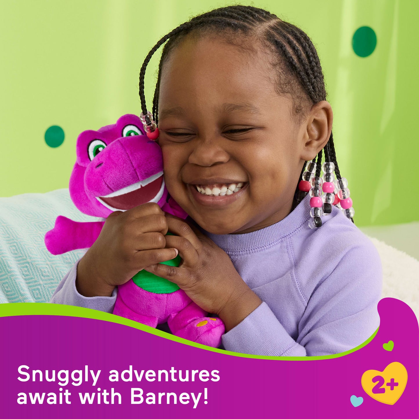 Fisher-Price Barney's World Plush Character Toy Collection For Toddlers & Kids, Styles May Vary