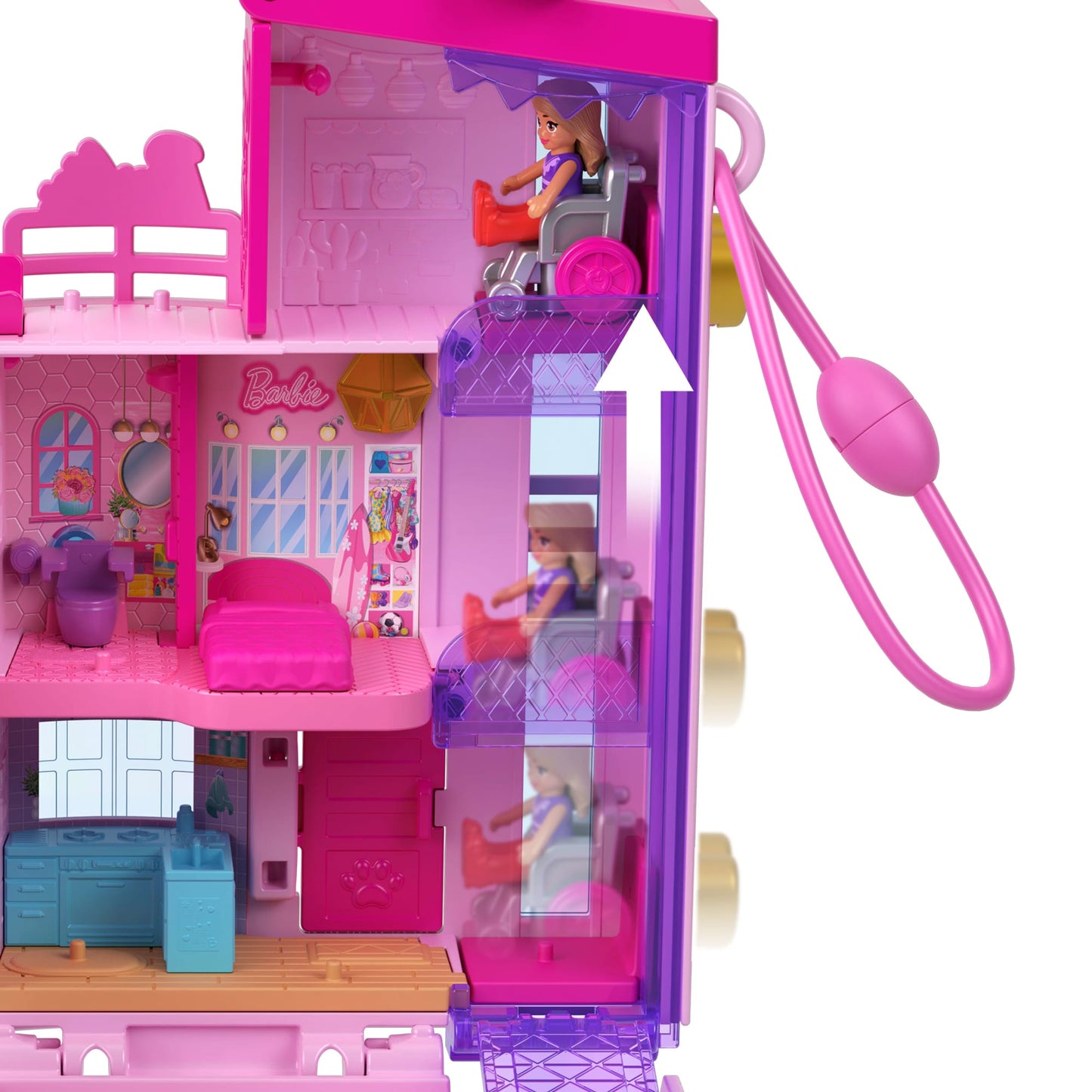 Polly Pocket Set de Juego Compacto Mundo Sorpresa Barbie